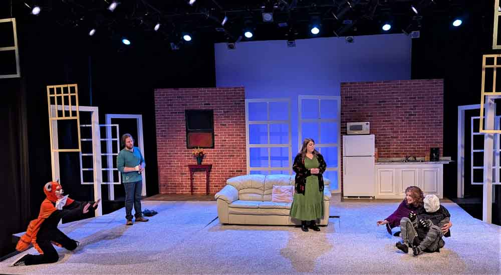 This Bridge Theatre production of Domesticate by local playwrite Vidalia Unwin in Louisville Kentucky