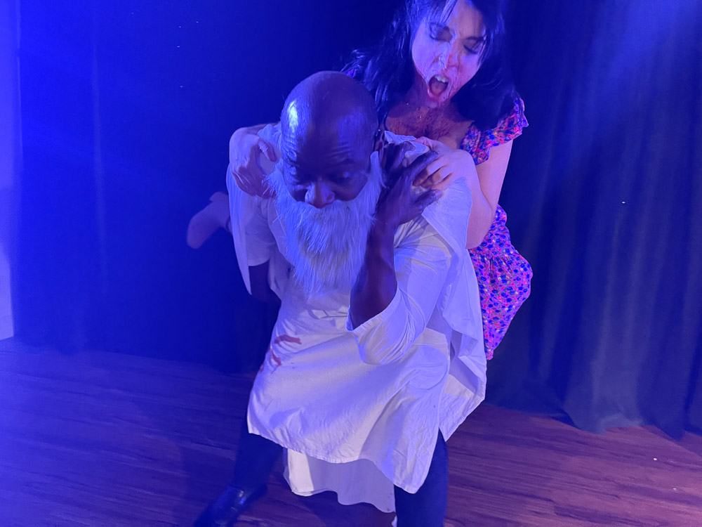 This Bridge Theatre Louisville Kentucky community theatre company production of Over My Dead Body
