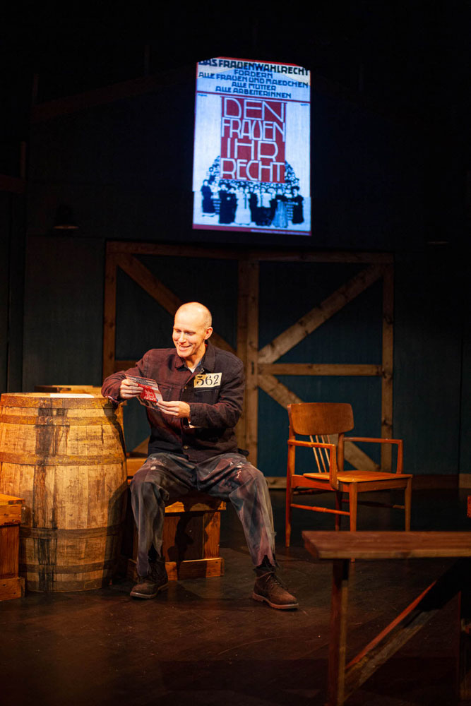 This Bridge Theatre Louisville Kentucky local community theatre company production of Ossietzky