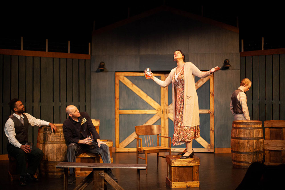 This Bridge Theatre Louisville Kentucky local community theatre company production of Ossietzky