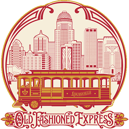 Old Fashioned Express logo, sponsor of This Bridge Theatre